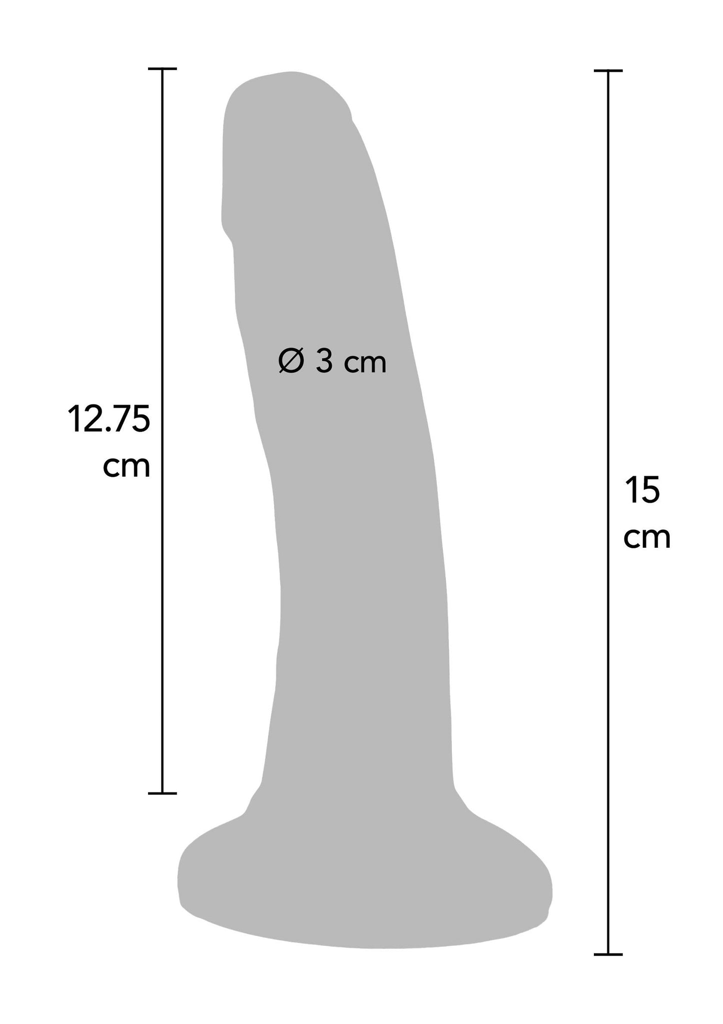 Happy Dicks Dong PVC 15 cm