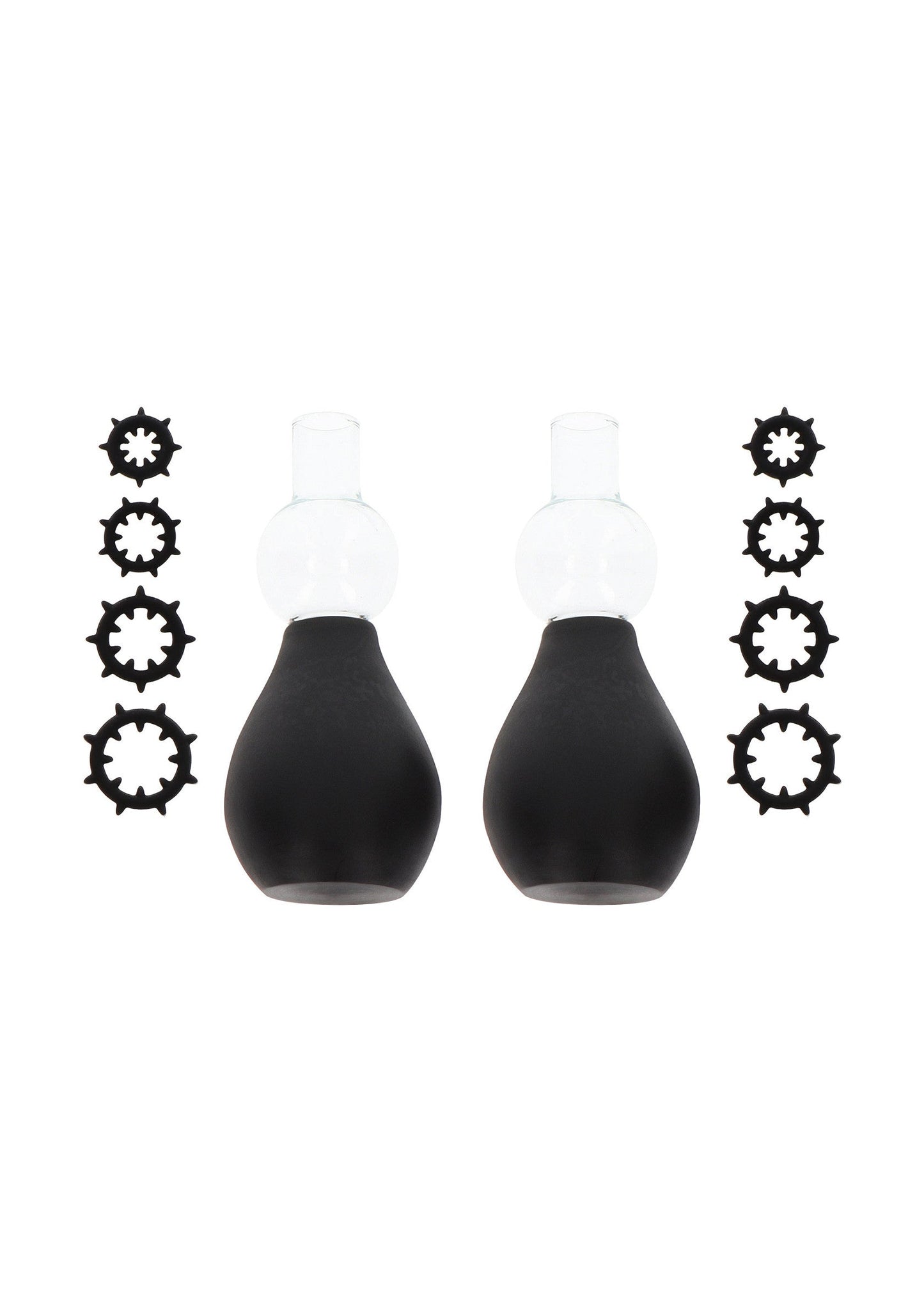 Nipple Enlargers with 8 Rings
