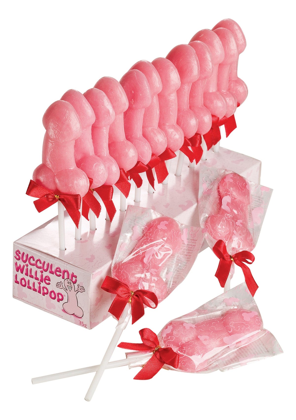 Willie Lollipop Display 24 pcs
