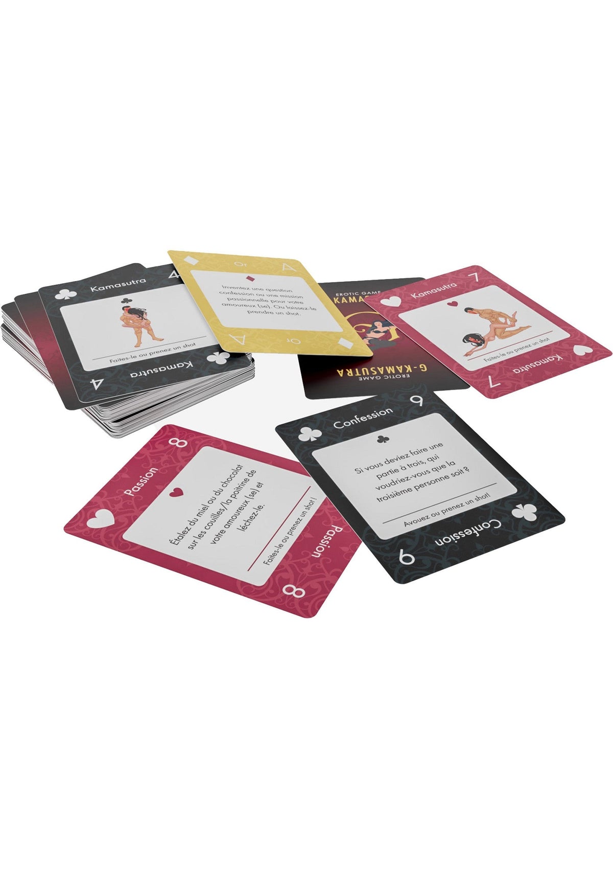 G Kamasutra cards 24 pcs ENG/FR/DE