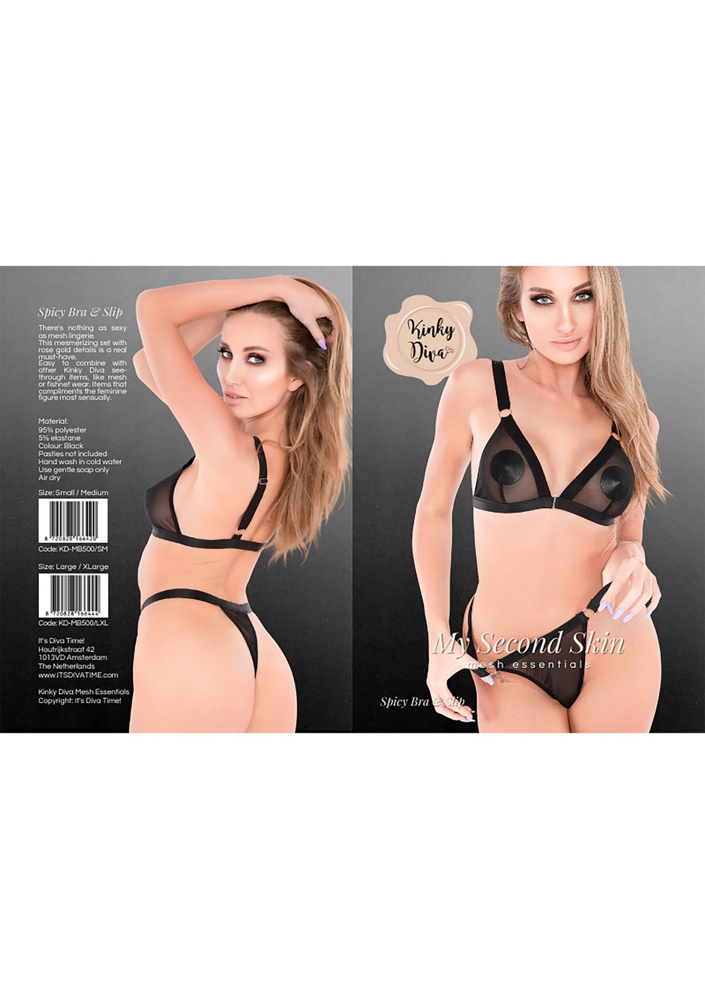 Spicy Bra Plus Slip