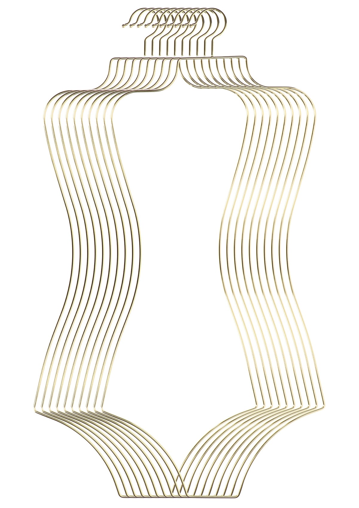 Bodyshape Lingerie Hanger 10pc