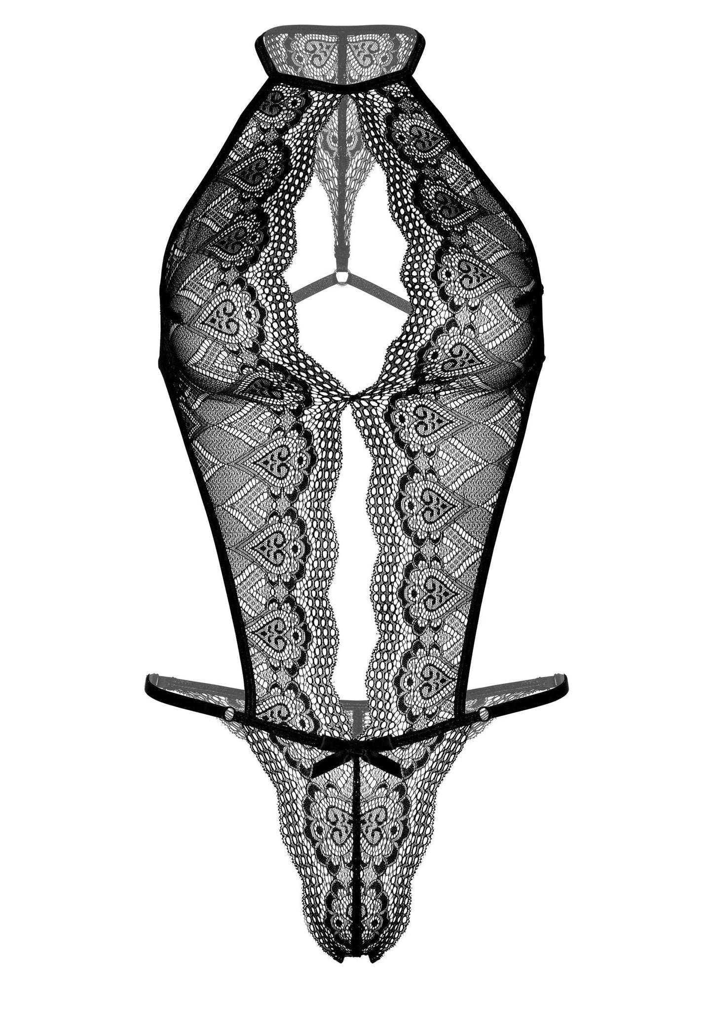 Floral Lace Teddy