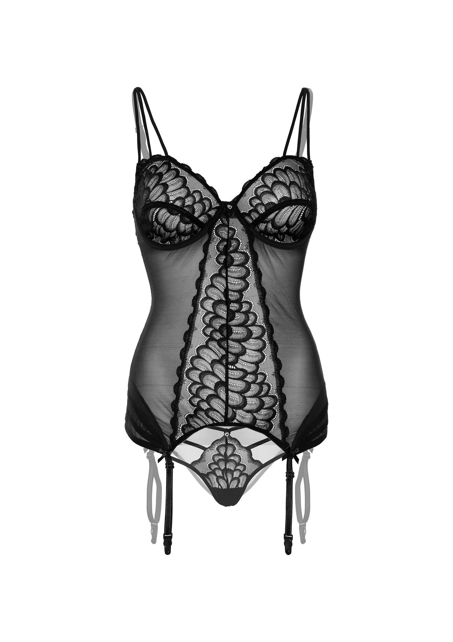 Lace Cami Corset with string