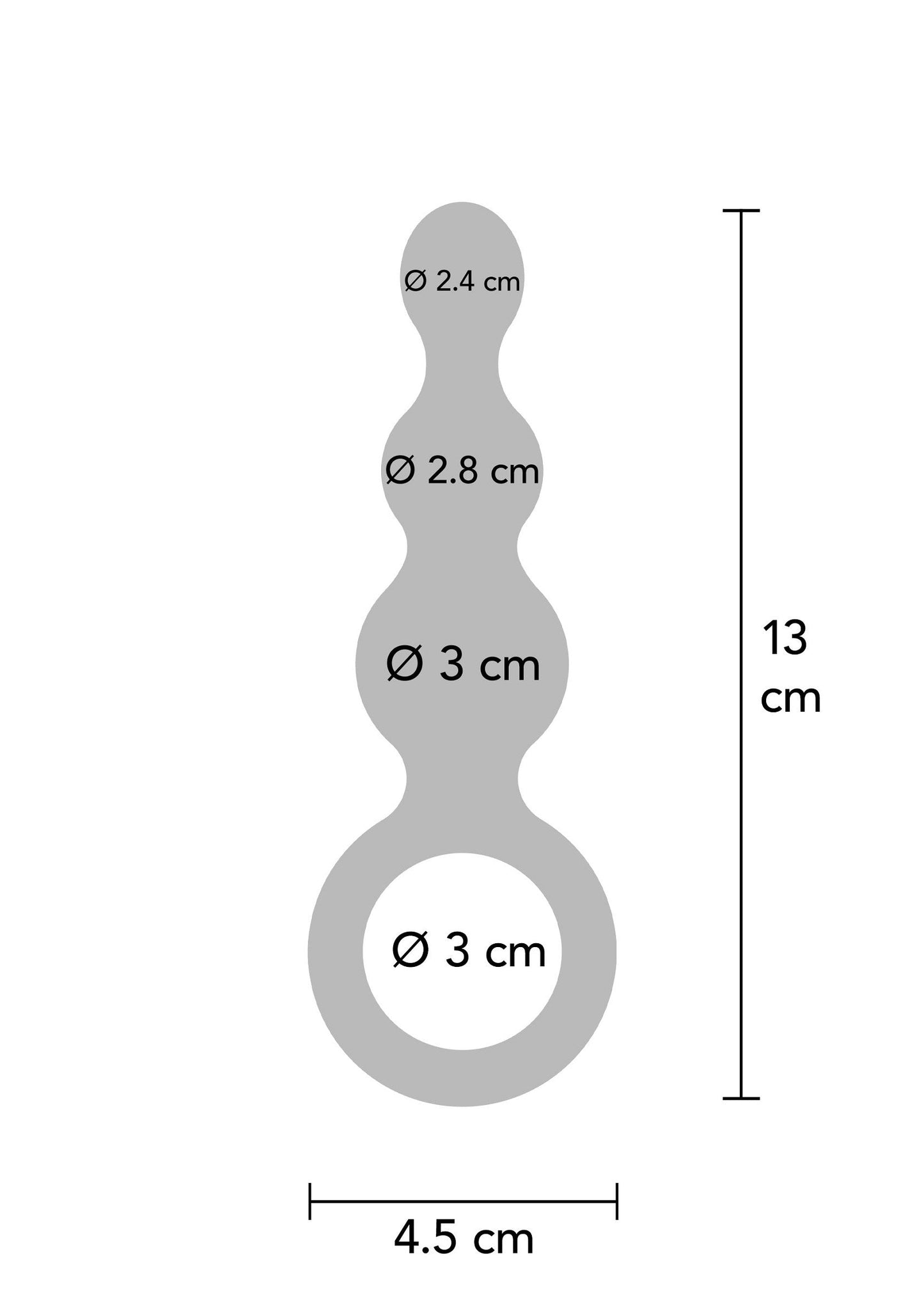 The Stuffer 3 Balls Plug