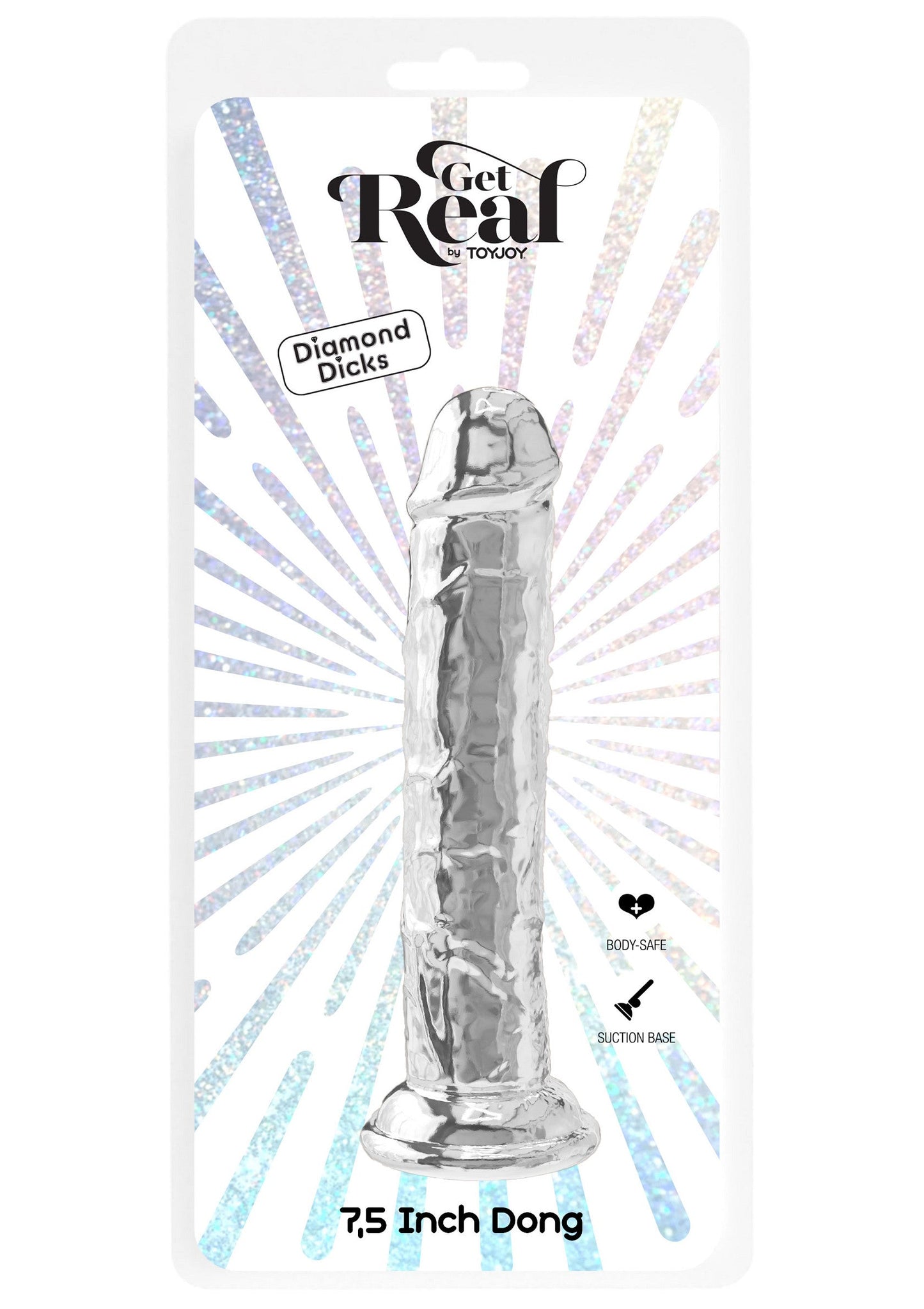 Clear Dong TPE 19 cm