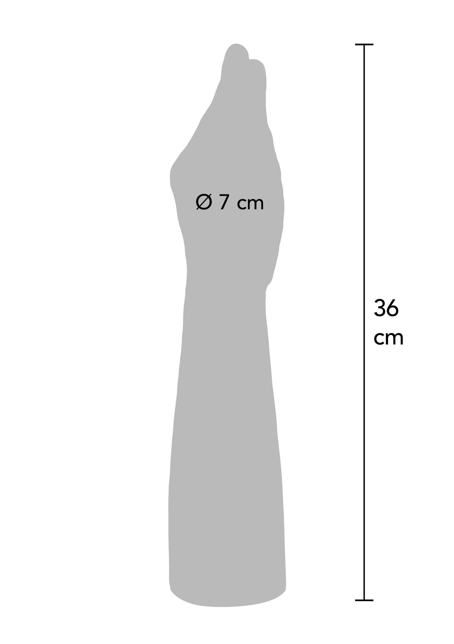Extreme The Hand Dong PVC 36 cm