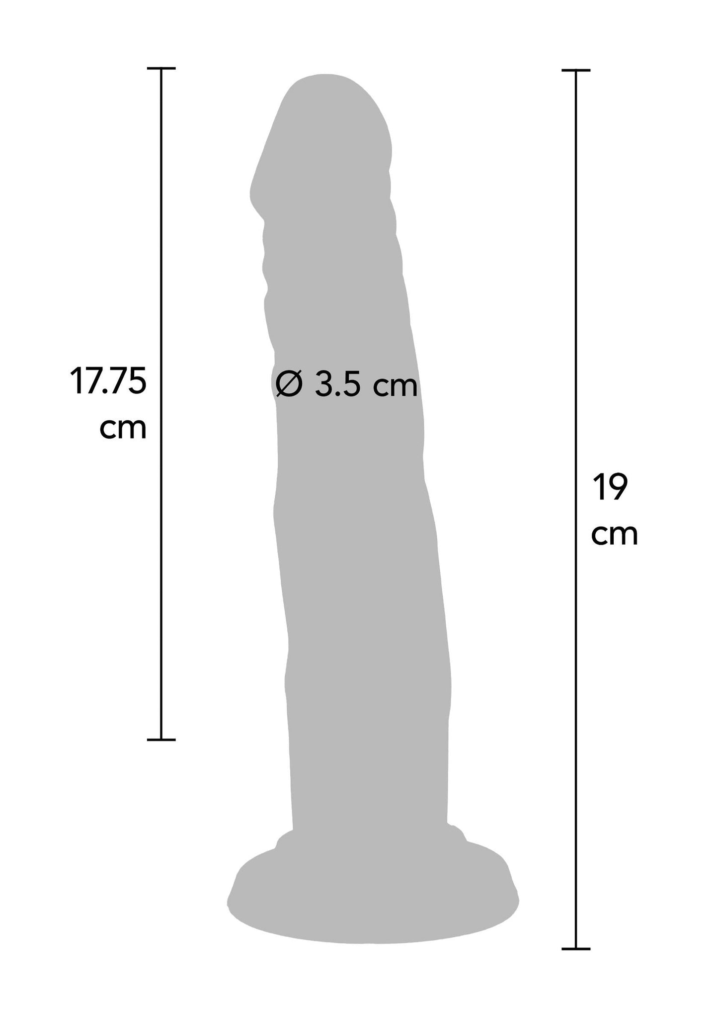 Dong Silicone 19 cm