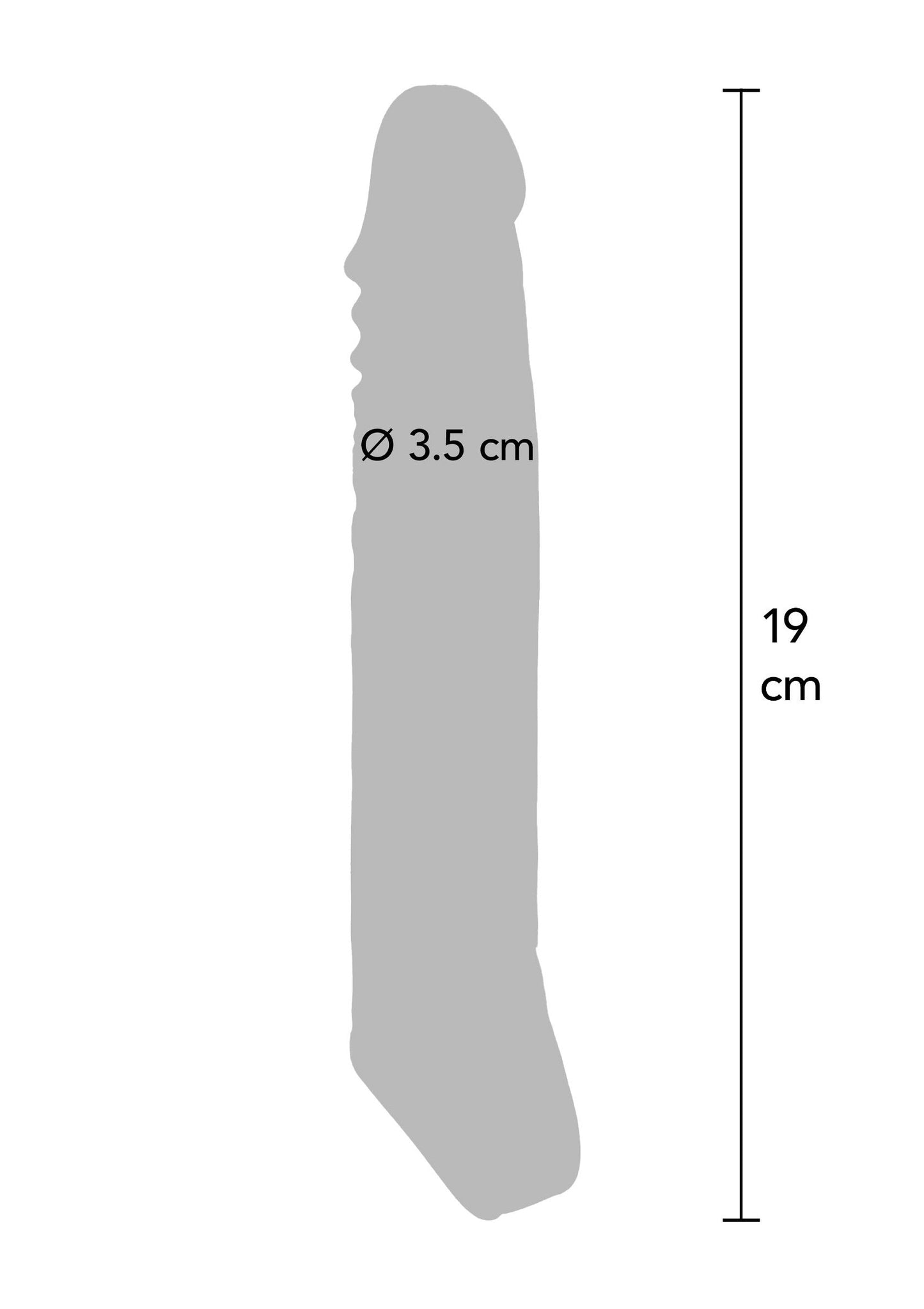 Extension Sleeve TPE Large 19 cm