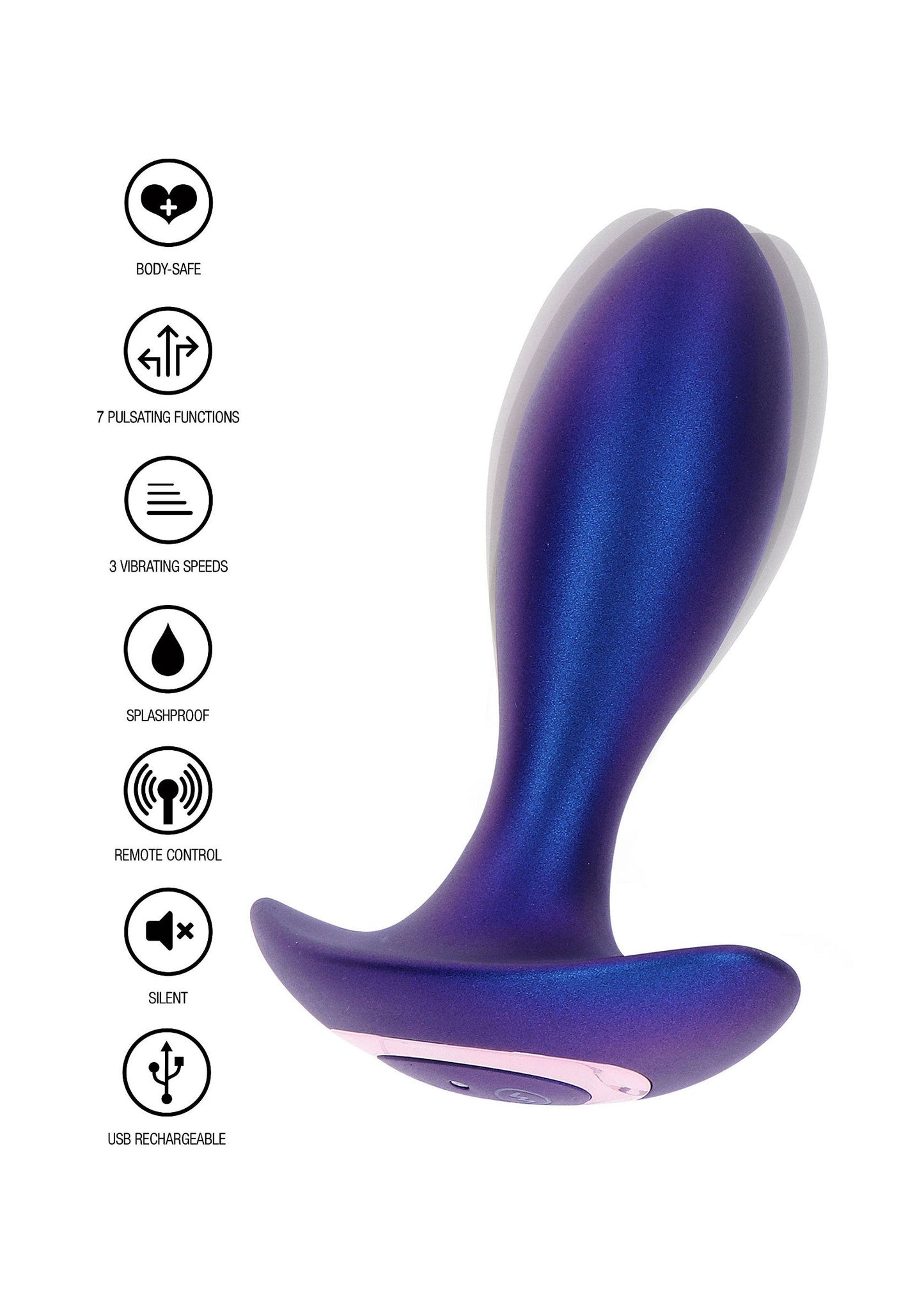 The Brave Vibrating Anal Plug
