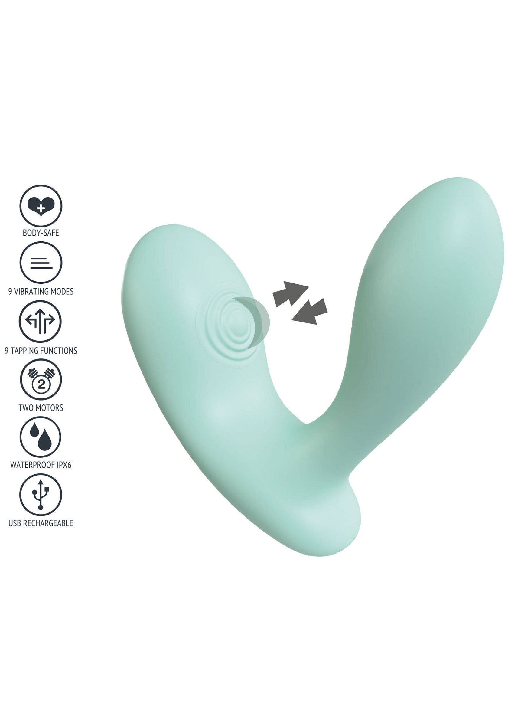 DuoVibe II Tapping Vibrator