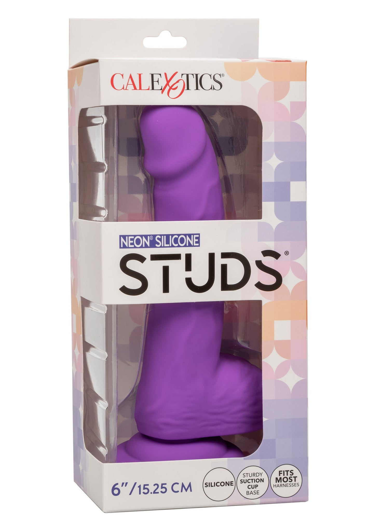 Neon Silicone Studs 6 inch