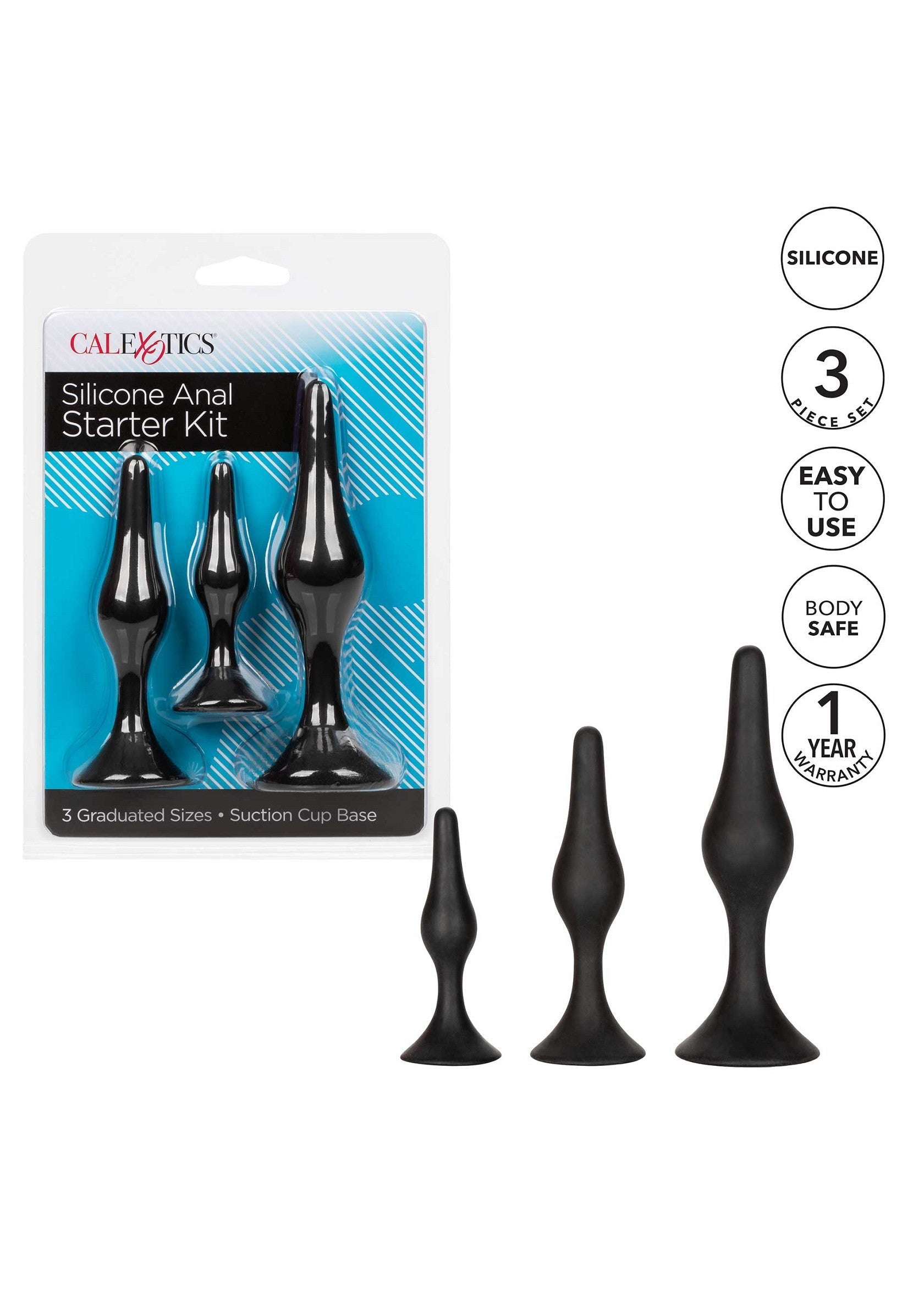 Silicone Anal Starter Kit