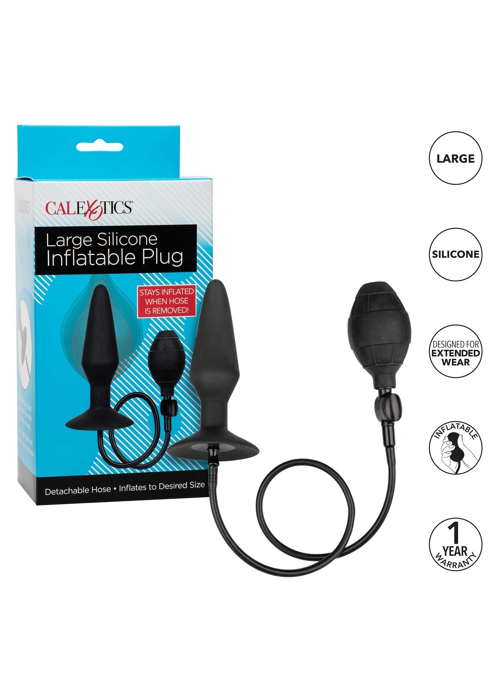 Large Silicone Inflatable Plug