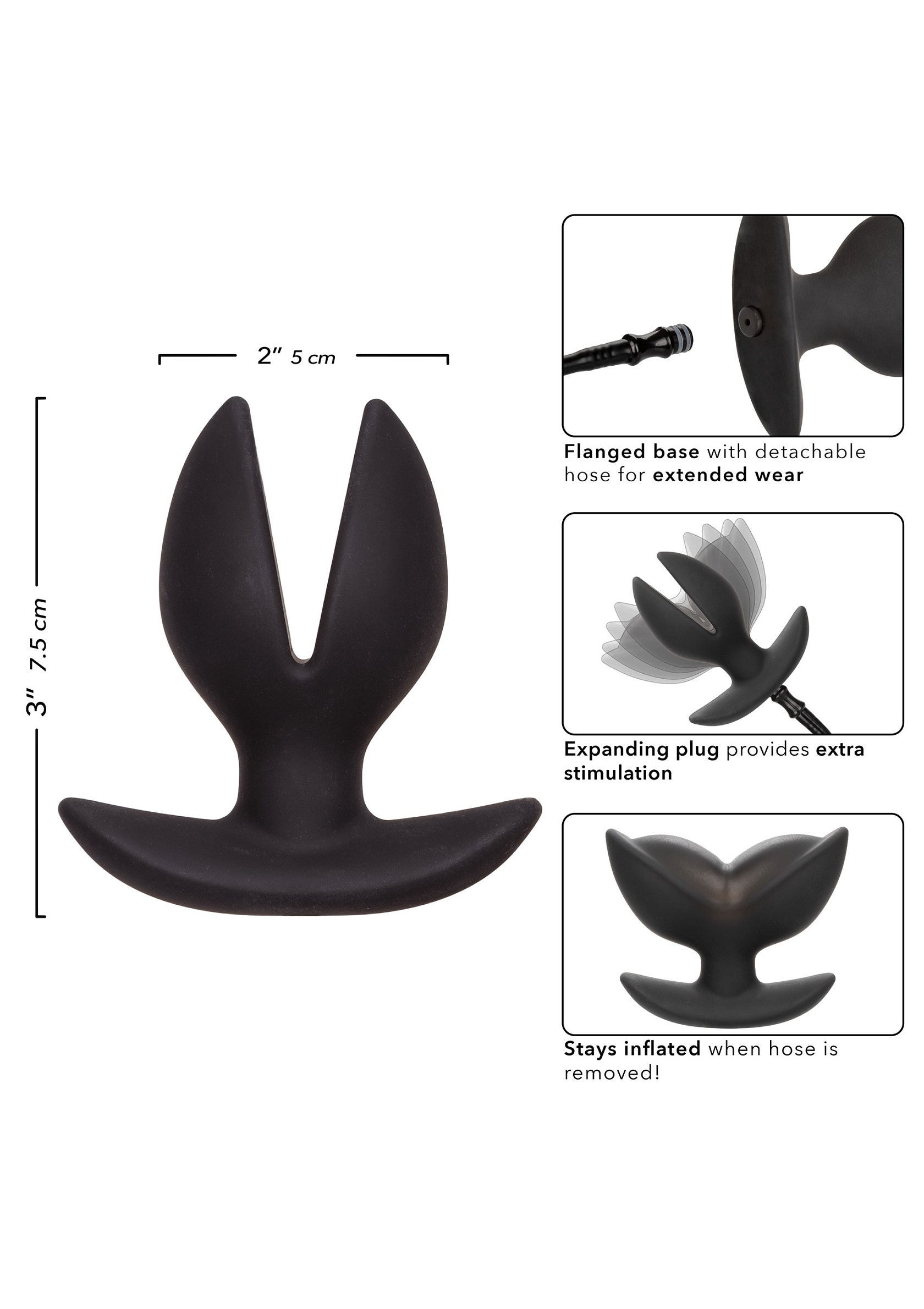 Expandable Inflatable Plug