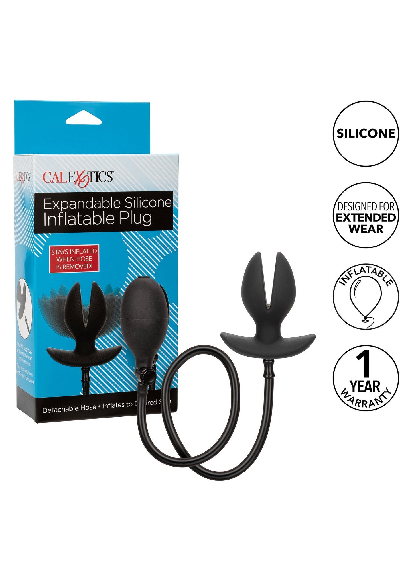 Expandable Inflatable Plug