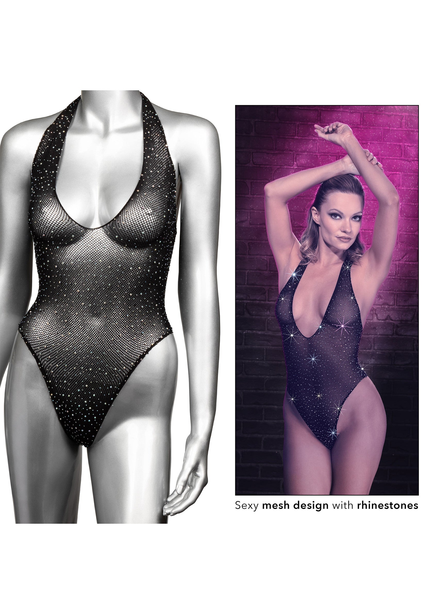 Deep V Bodysuit