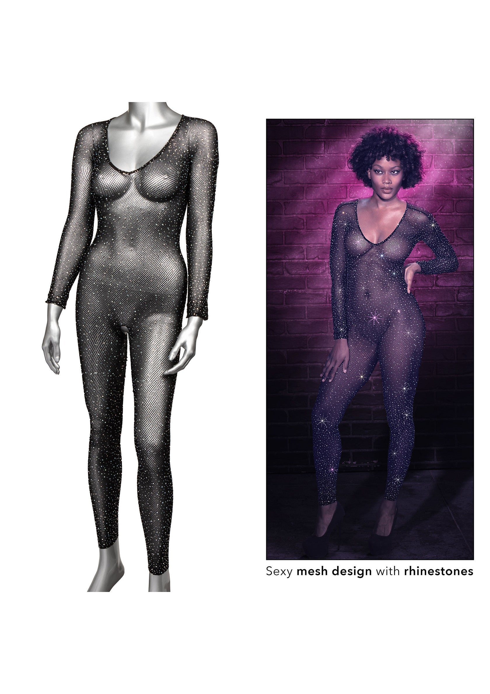 Crotchless Bodystocking