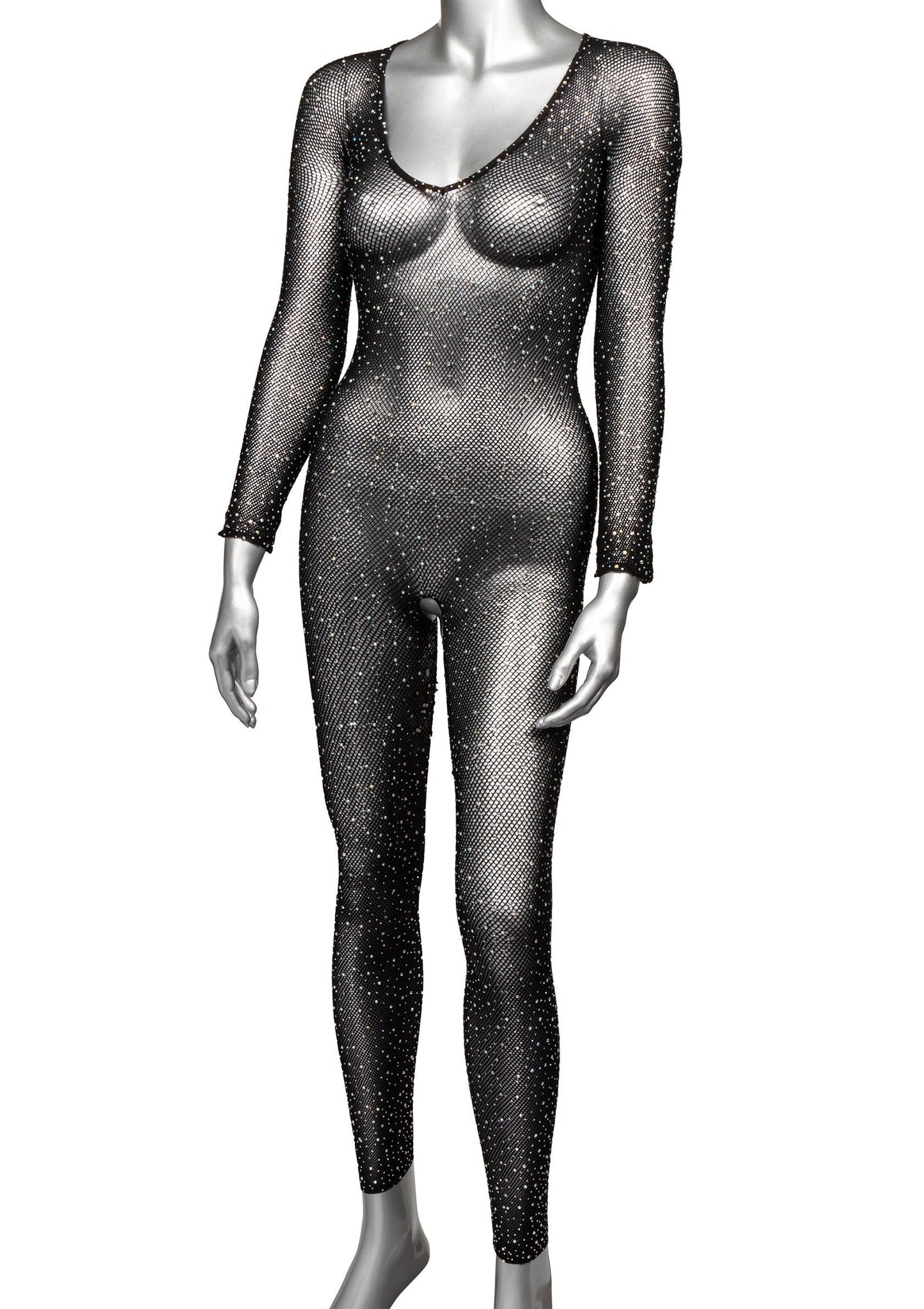 Crotchless Bodystocking Plus