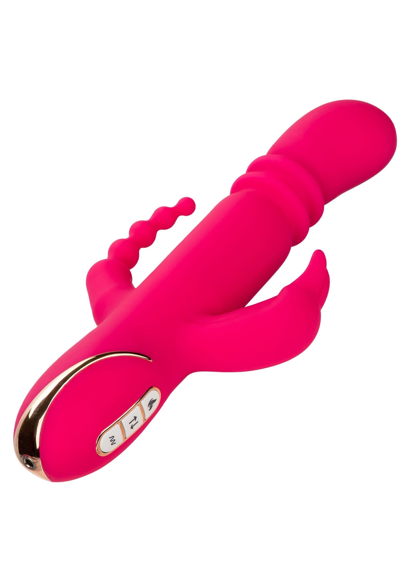 Heated Silicone Triple Rabbit