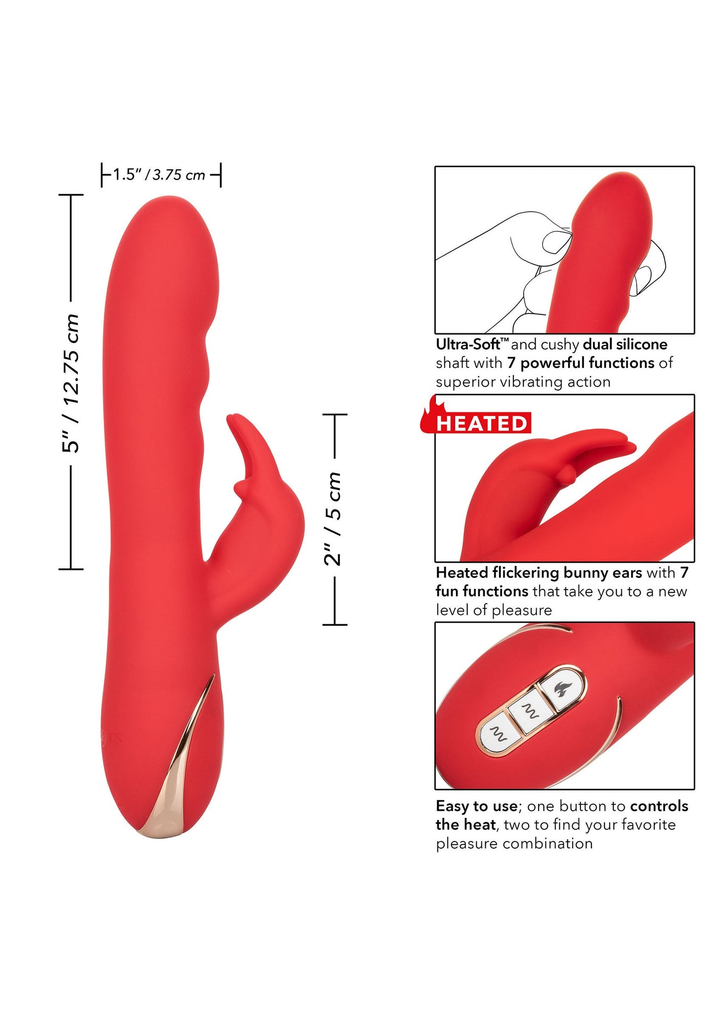 Heated Ultra-Soft Rabbit