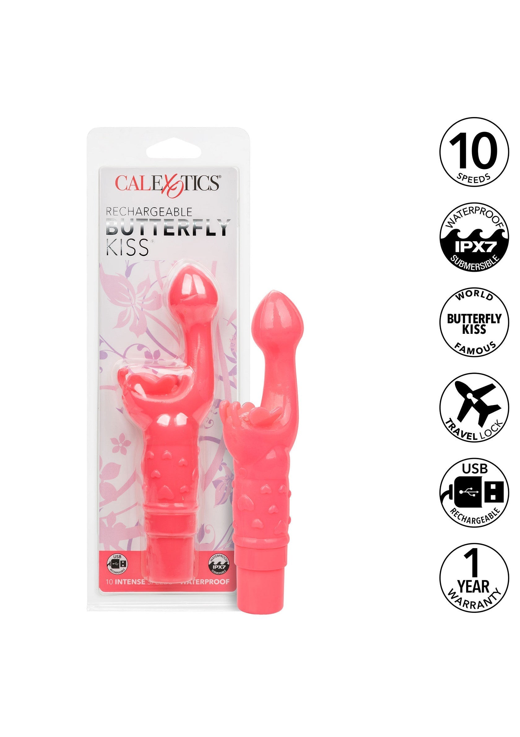Rechargeable Butterfly Kiss