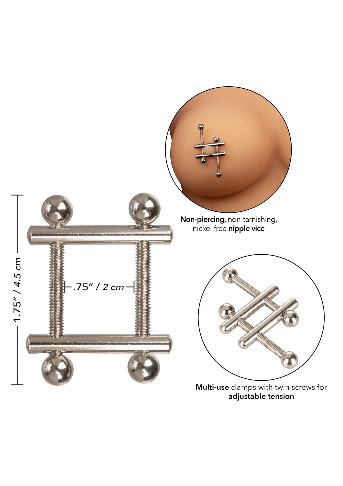 Crossbar Nipple Vices