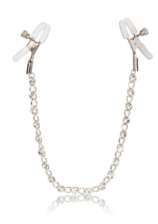 Crystal Chain Nipple Clamps