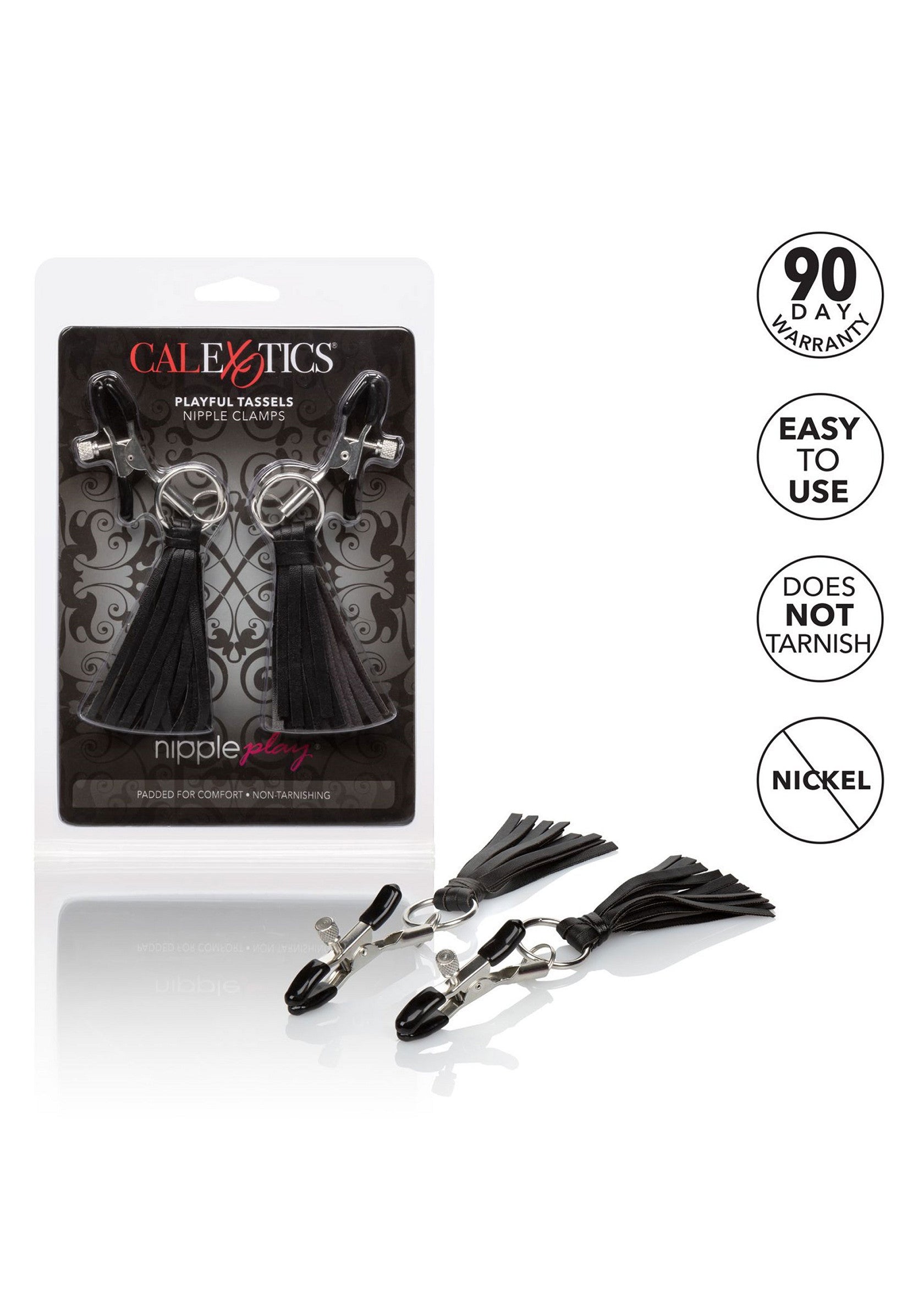 Playful Tassels Nipple Clamps