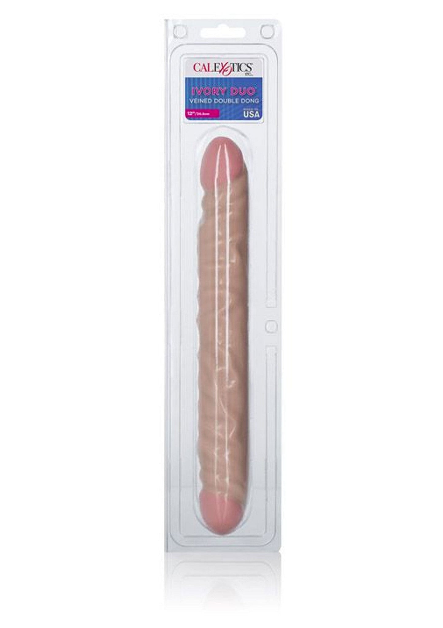 Veined Double Dong 12 inch