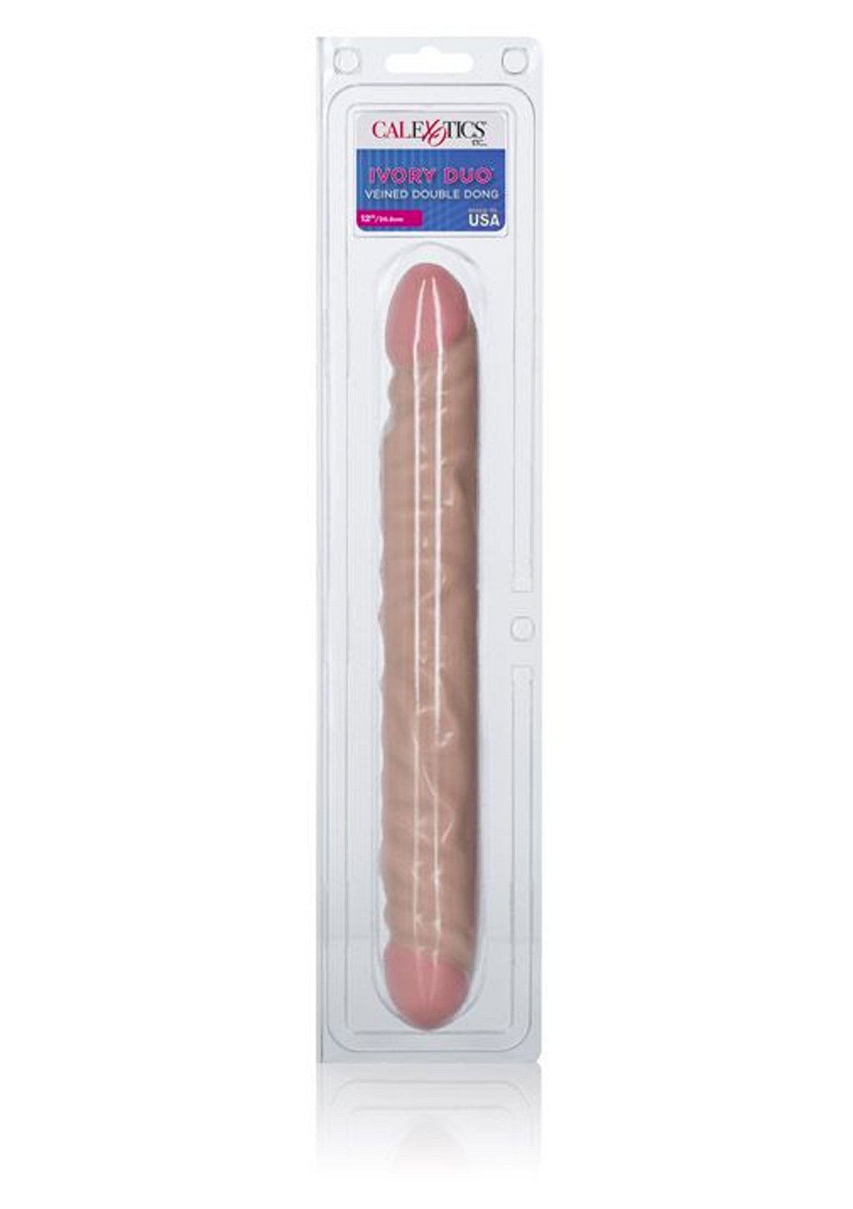 Veined Double Dong 12 inch