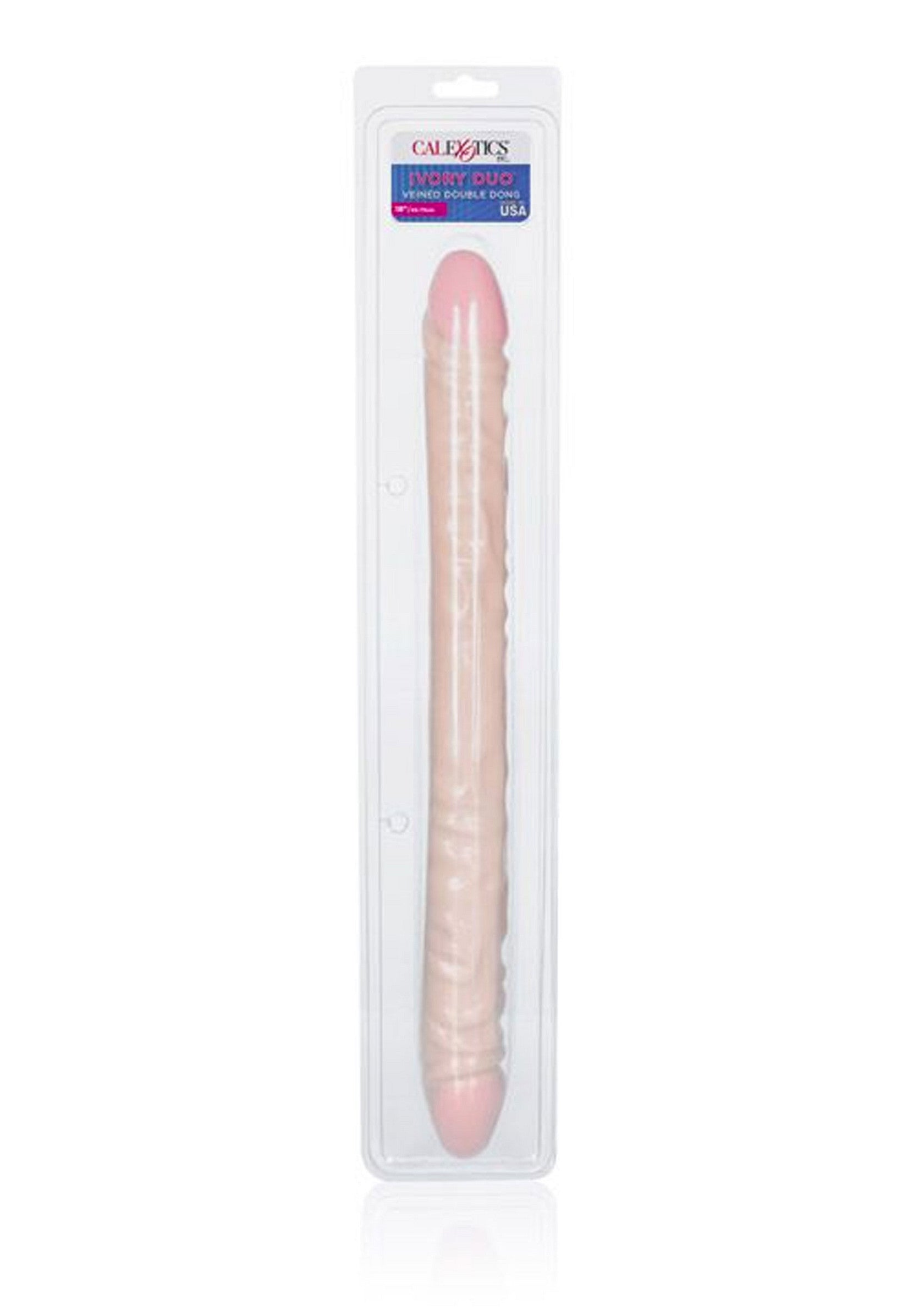 Veined Double Dong 18 inch