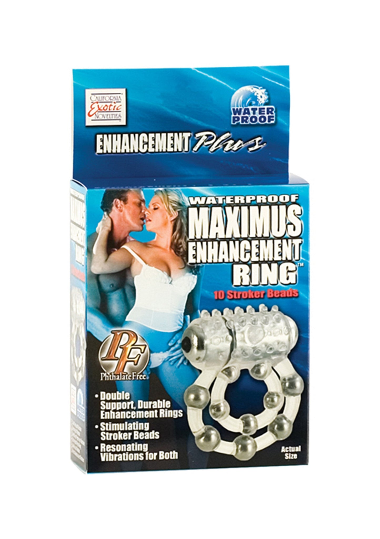 Ring 10 Stroke Beads Vibrating