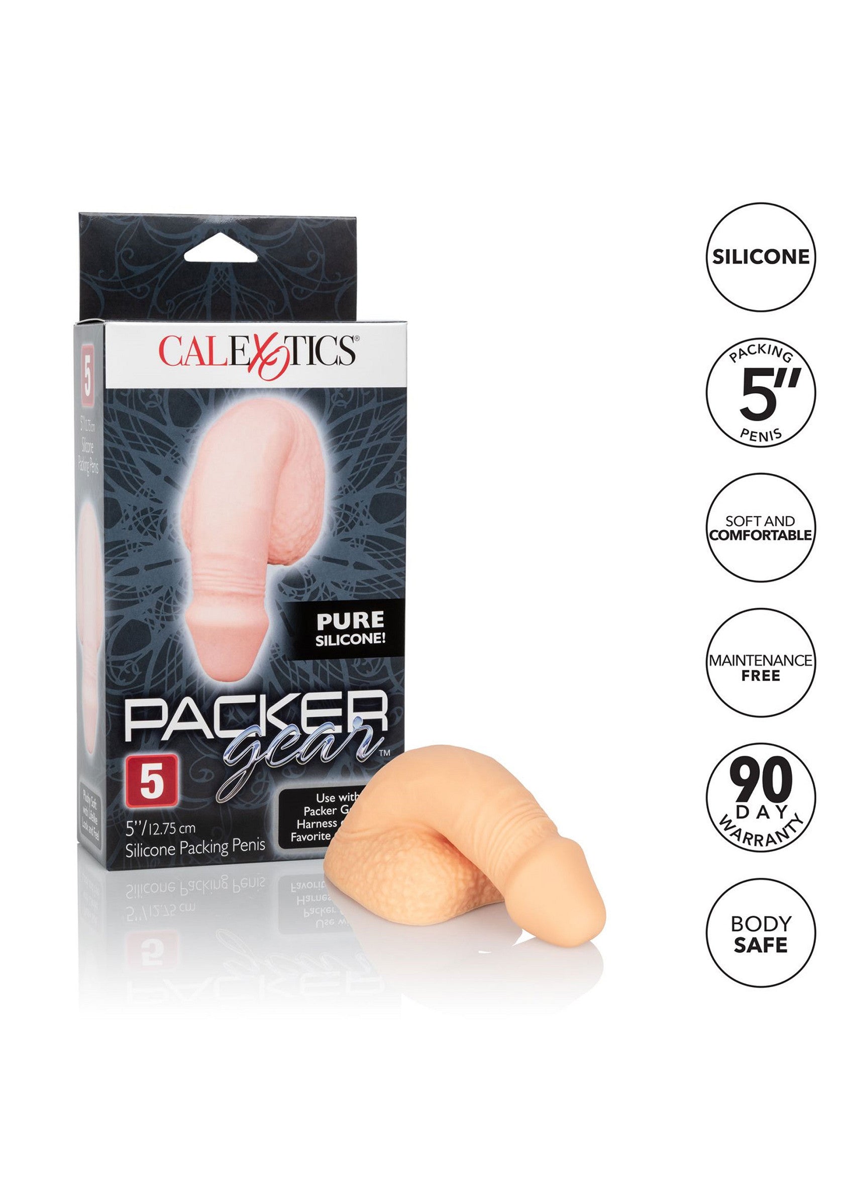 5 inch Silicone Packing Penis