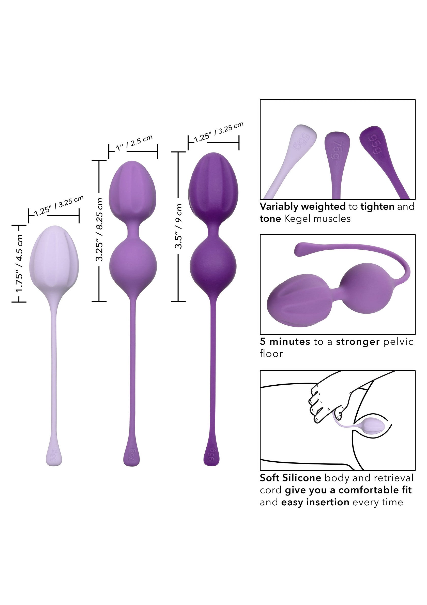 Kegel Training 3 pcs
