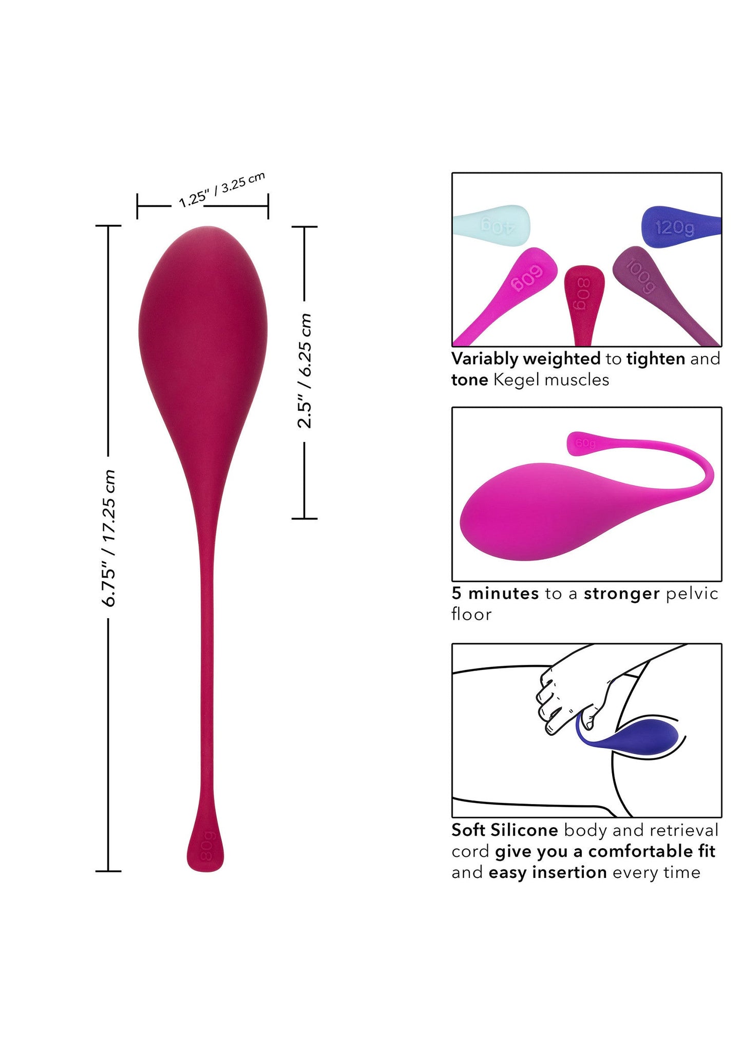 Kegel Training 5 pcs
