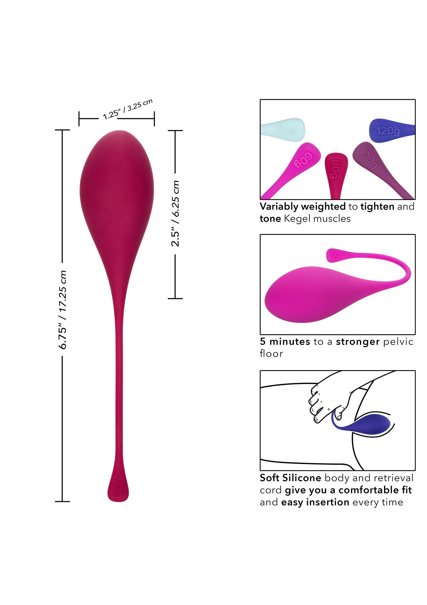 Kegel Training 5 pcs