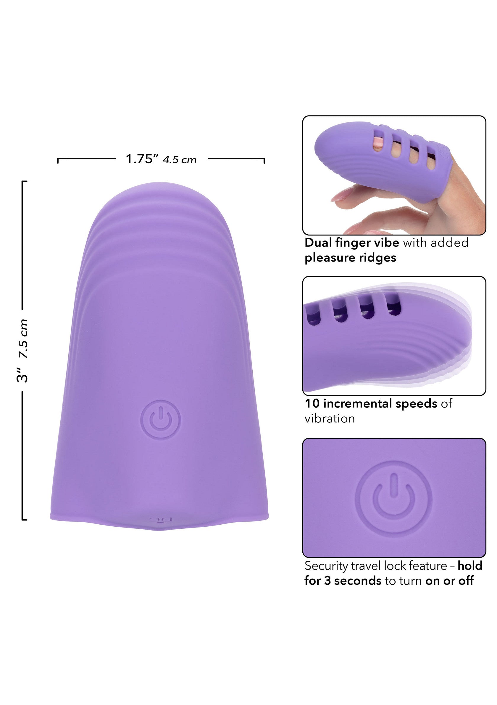 Rechargeable Finger Vibe