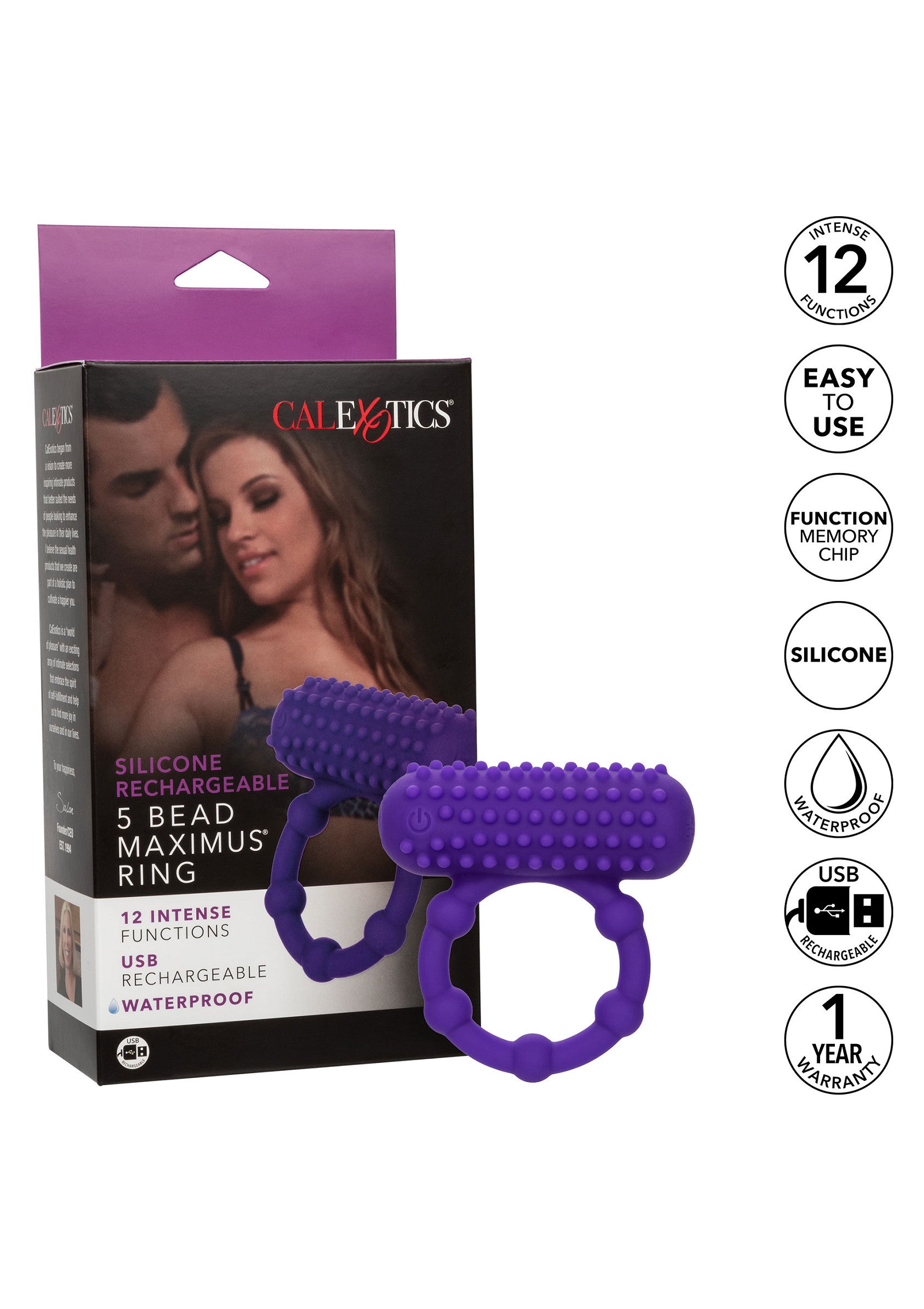 5 Bead Maximus Ring