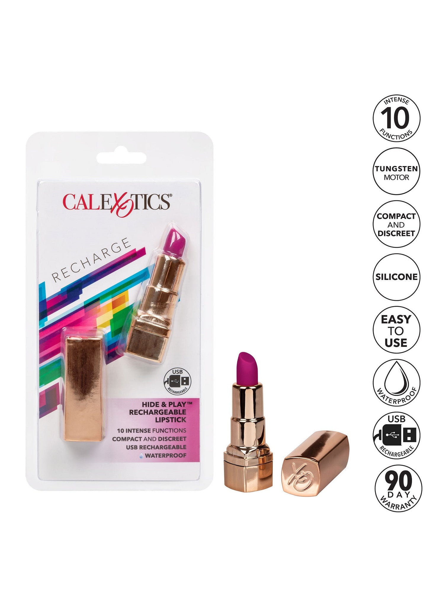 Hide & Play Lipstick Rechargeable
