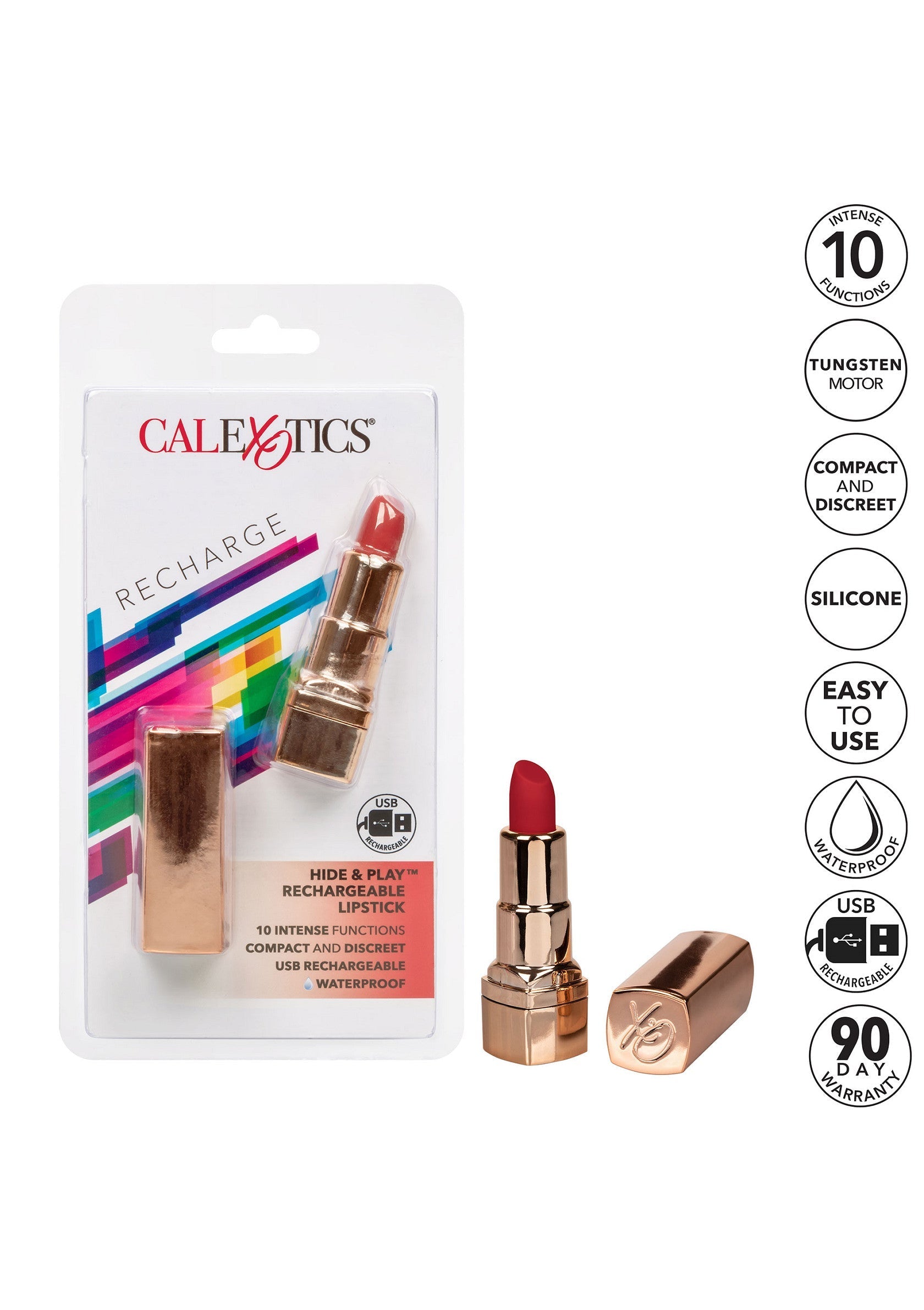Hide & Play Lipstick Rechargeable