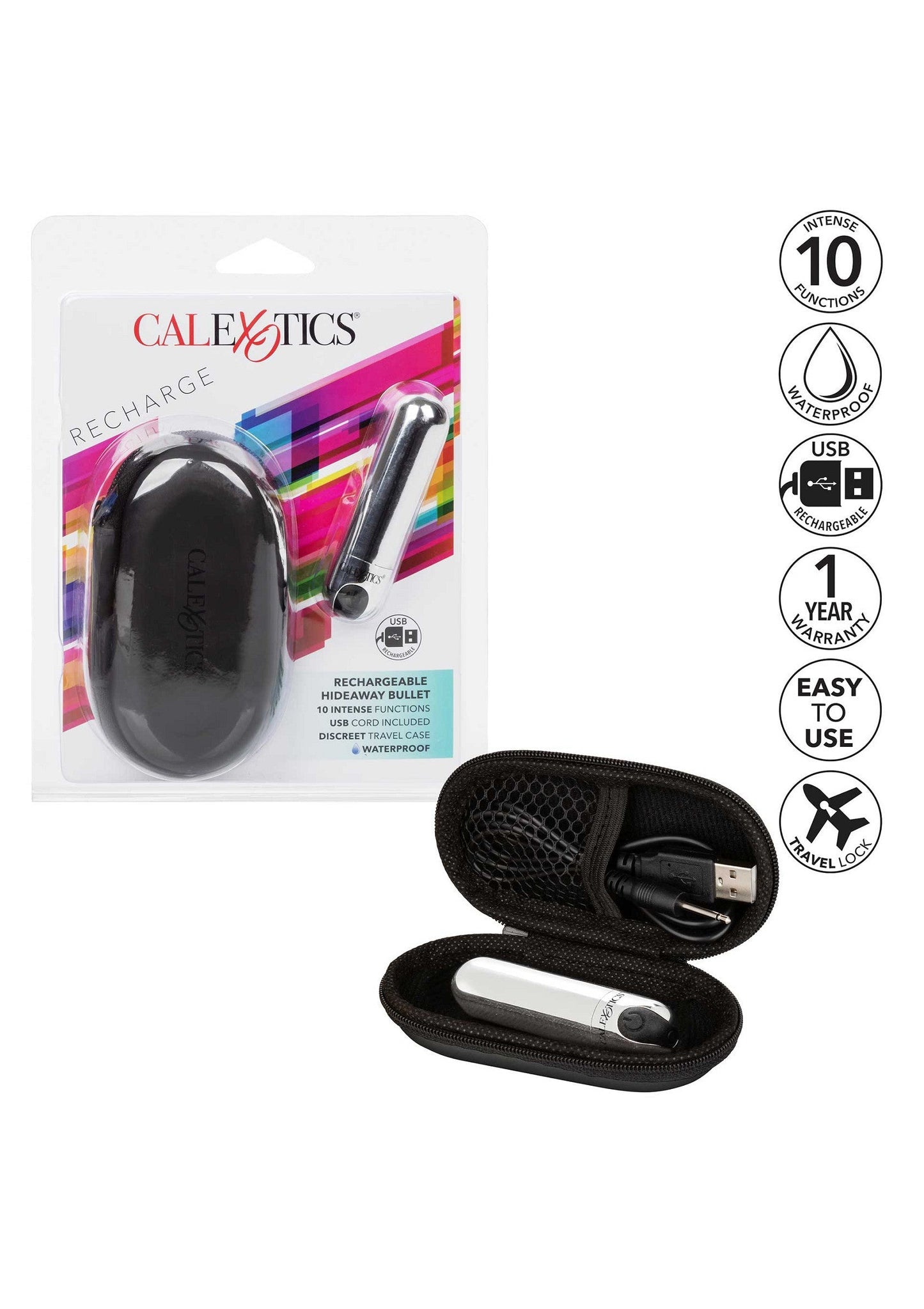 Rechargeable Hideaway Bullet