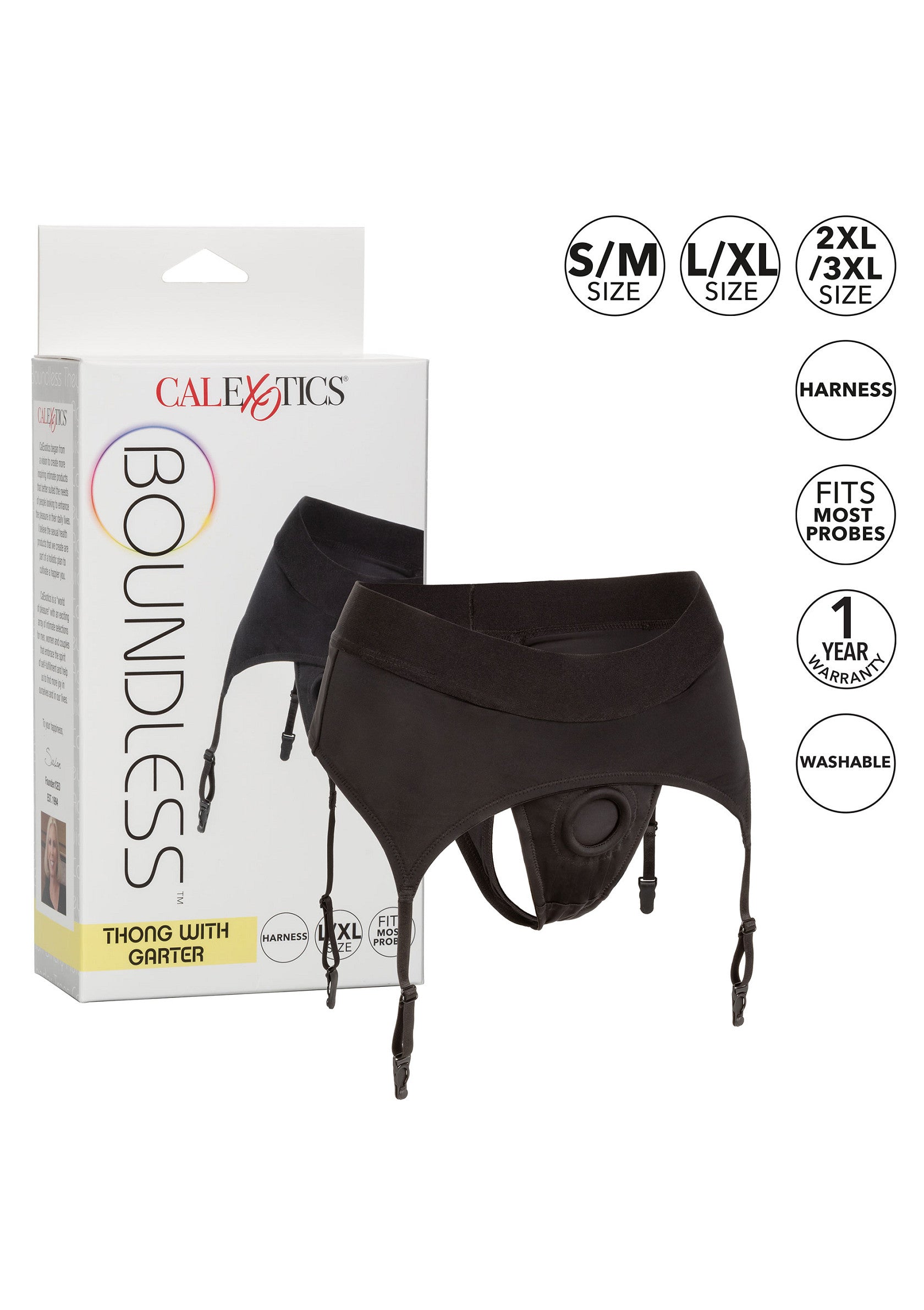 Boundless Thong with Garter