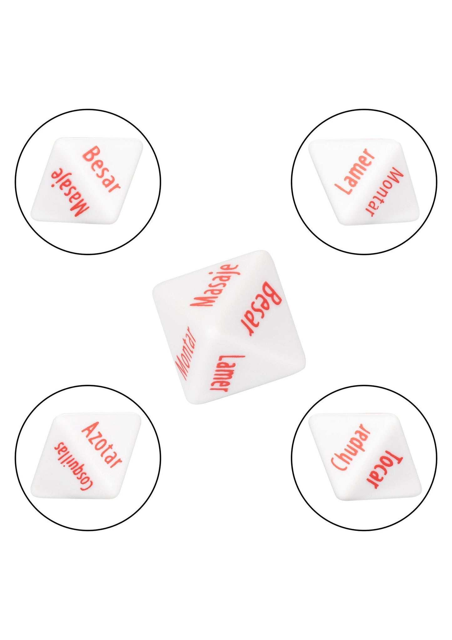 Tempt & Tease Dados - Spanish
