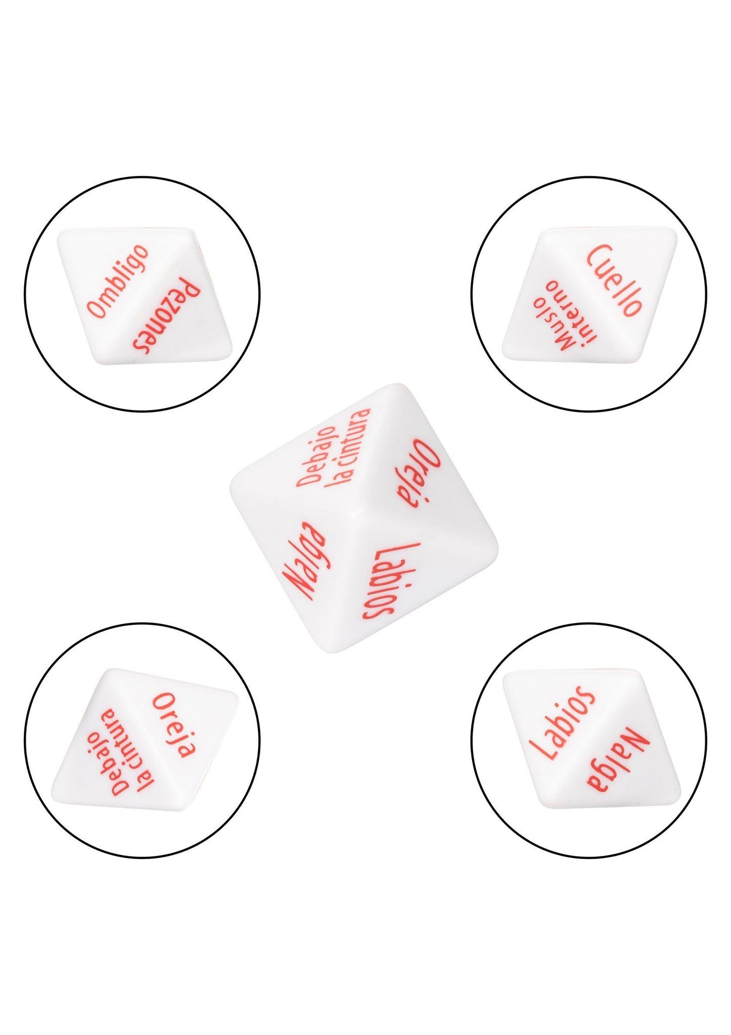 Tempt & Tease Dados - Spanish