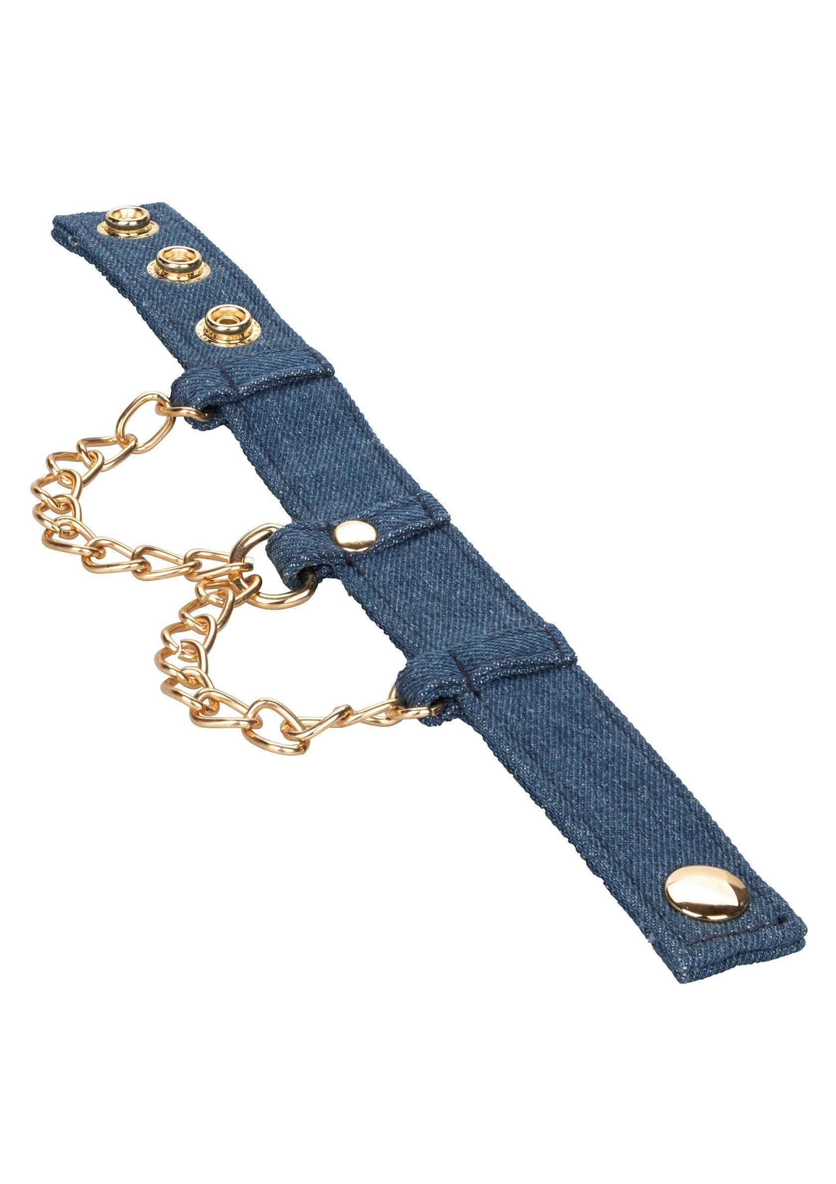Ride Em Denim Wrist Cuffs