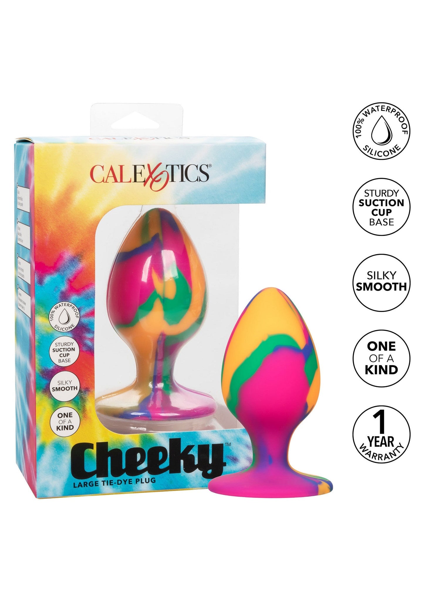 Cheeky Large Tie-Dye Plug