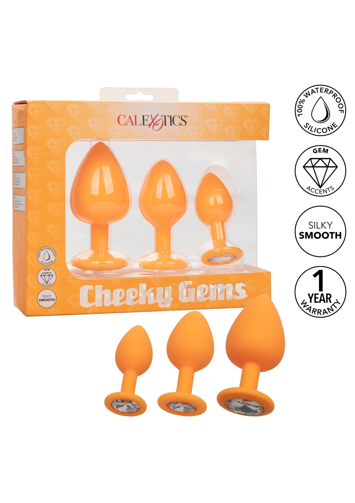 Cheeky Gems 3 pcs