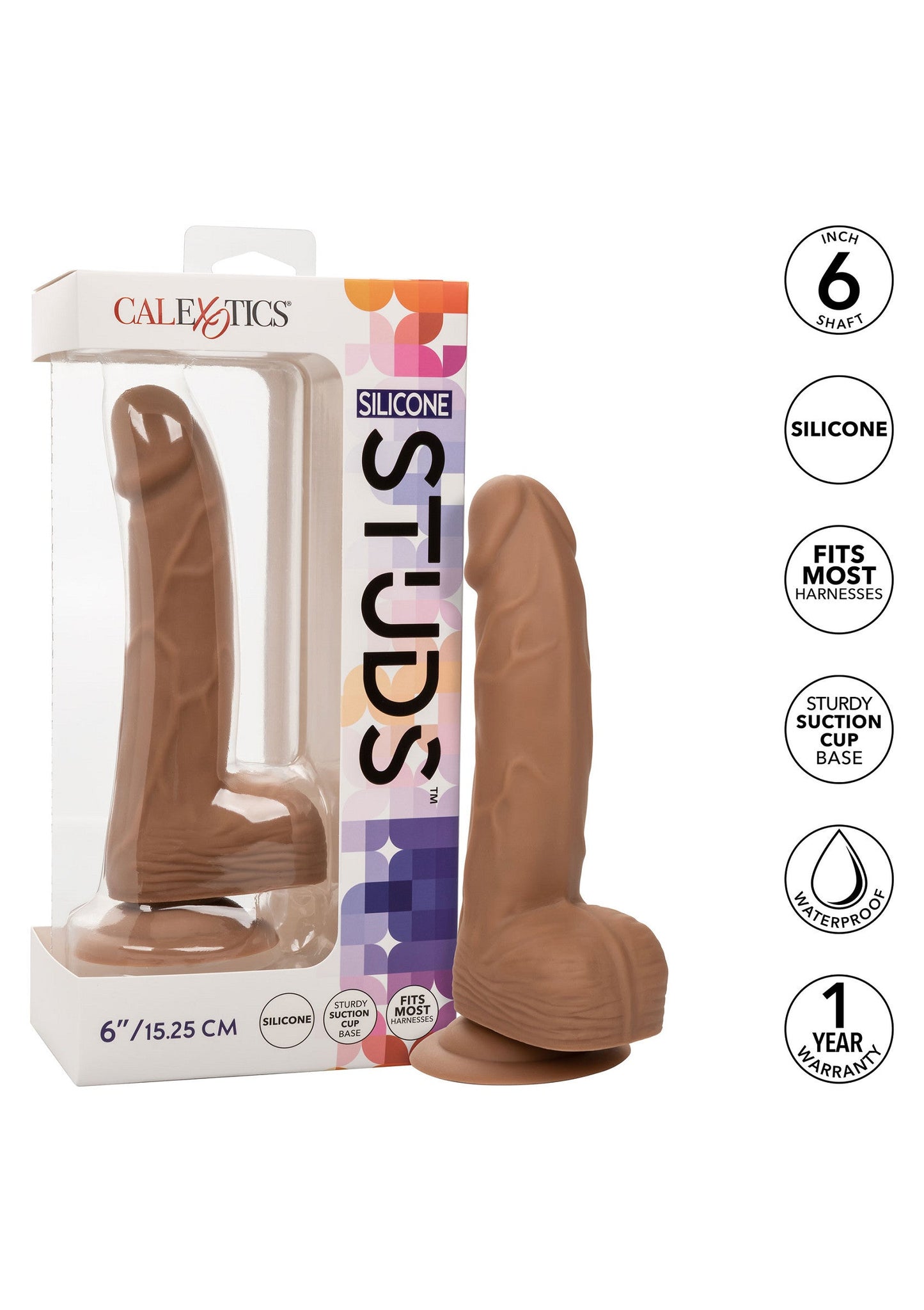 Silicone Studs 6 inch