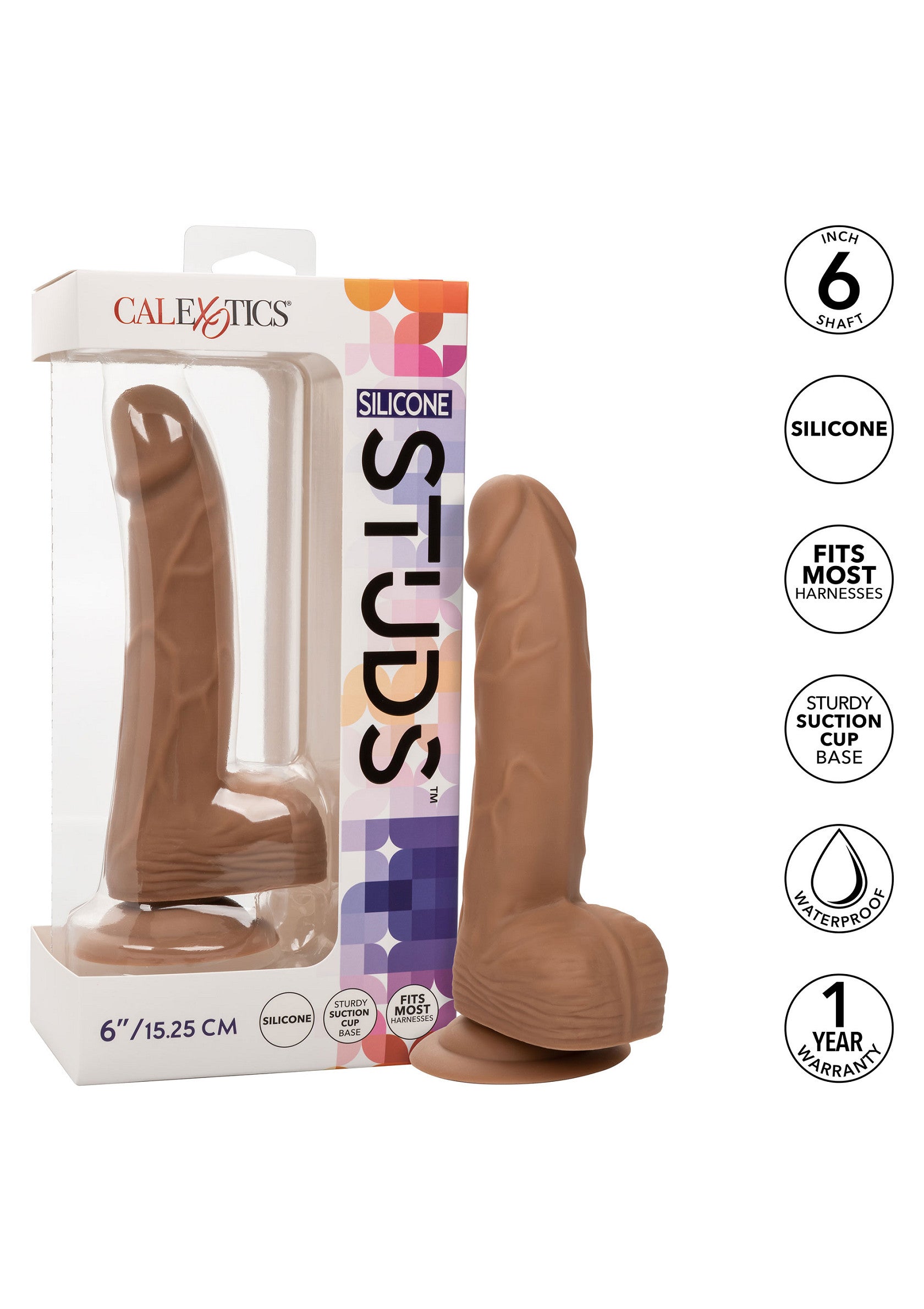 Silicone Studs 6 inch